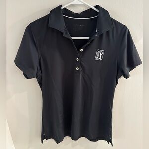 Peter Millar Women's Black Polo Shirt